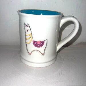 Lama Coffee Cup Blue White